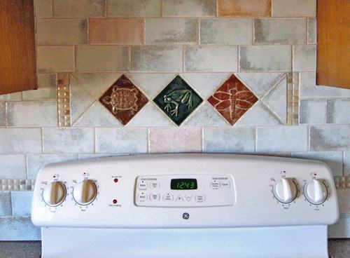 Handmade Tiles Kitch Backsplash