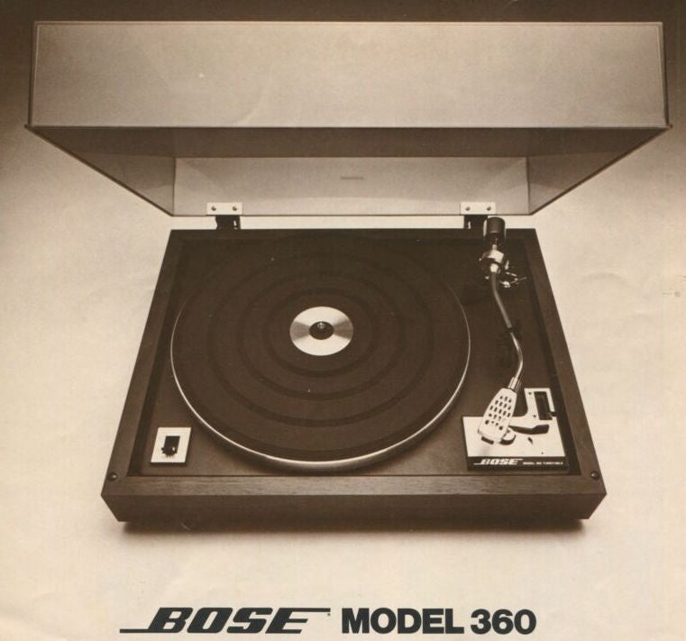 record player compatible with bose