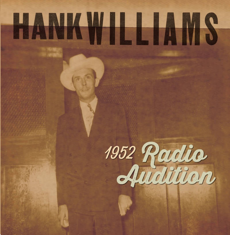 Bestil Formode Arne Hank Williams - 1952 Radio Audition - New 7" Single Record Store Day B–  Shuga Records
