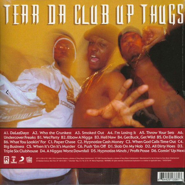 Tear Da Club Up Thugs - Who The Crunkestvinyl ...