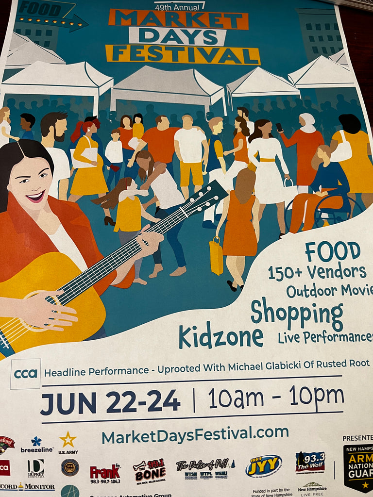 Celeste Oliva will be at Concord Market Days