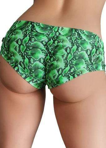 green hot pants