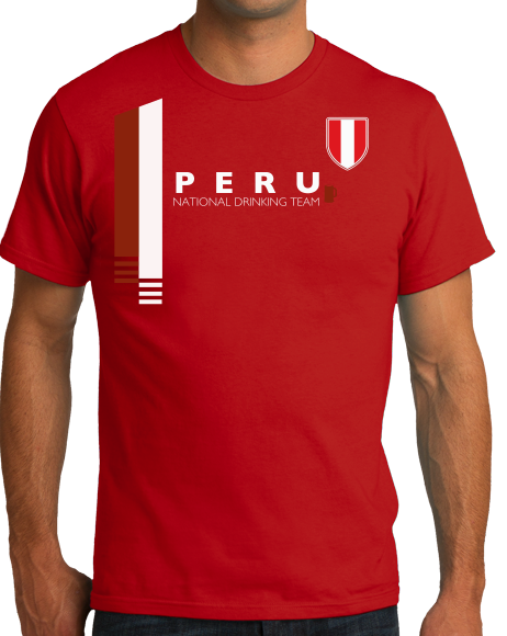 Peru National Team - Peruvian Football Futbol Soccer T-shirt – Ann Arbor Tees