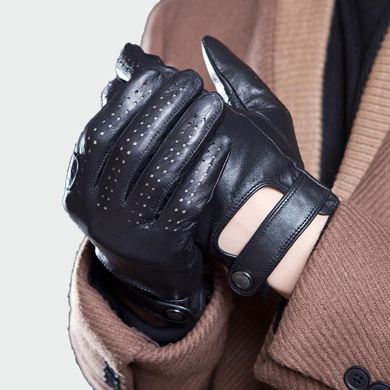 mens genuine leather gloves
