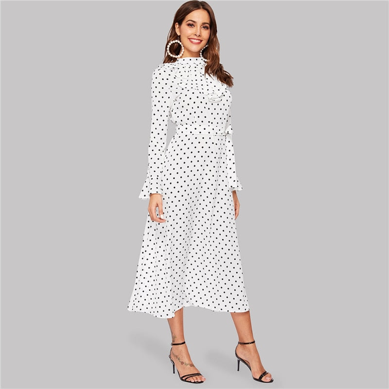 womens spring midi dresses