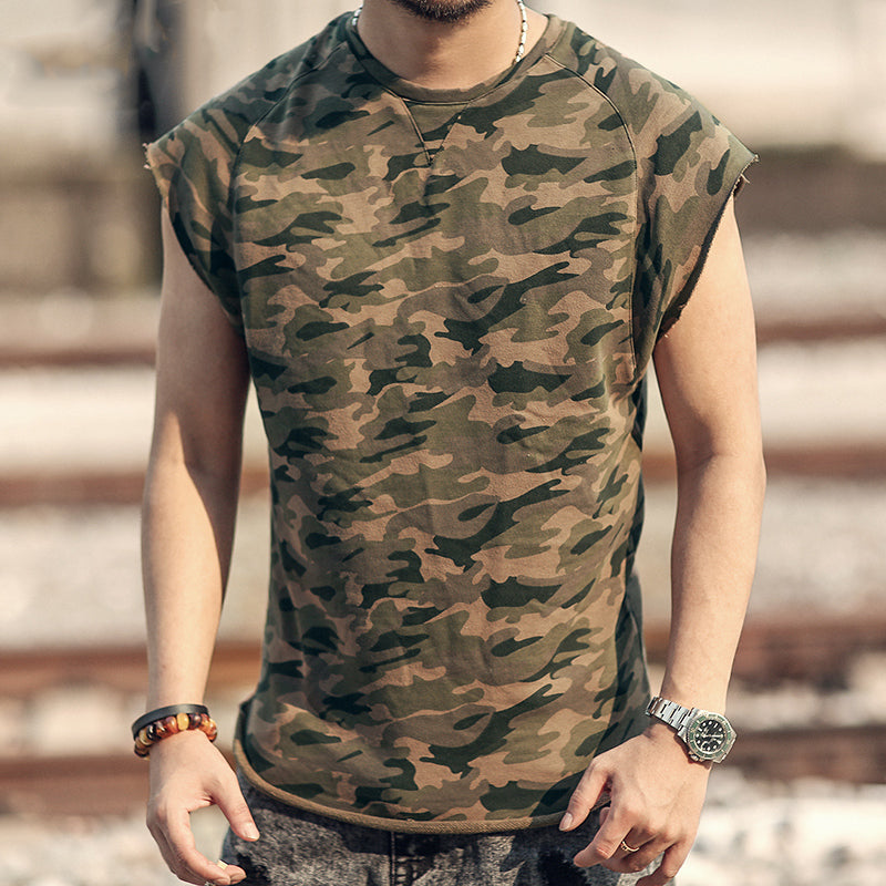 Men Summer Short Sleeve Camouflage Camo Military T-Shirt Army Muscle Tops New 