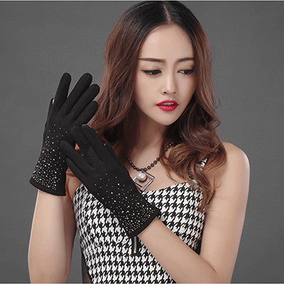 womens cashmere gloves