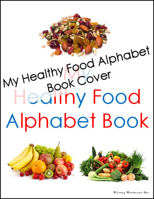 Healthy Food Alphabet Do A Dot Pack Living Montessori Now 4646