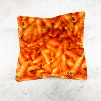 Reversible Carrots & Bunnies Bowl Cozy