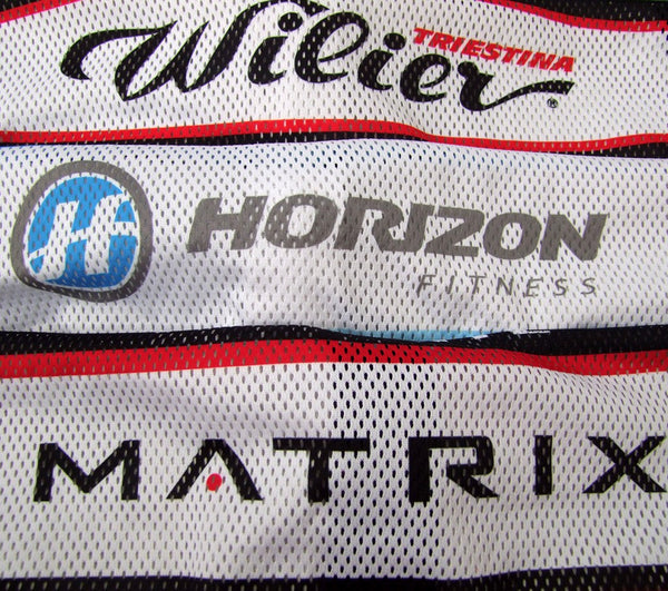 The Matrix Fitness, Horizon Fitness and Wilier/Big Maggies Team-Issue Santini Windstopper Gilet from three years