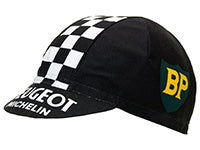 Best cycling caps: Peugeot BP black cycling cap