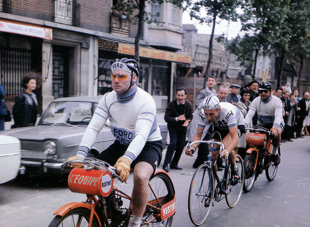  Jacques Anquetil (Ford France - Gitane) won the 1965 edition of Bordeaux-Paris.