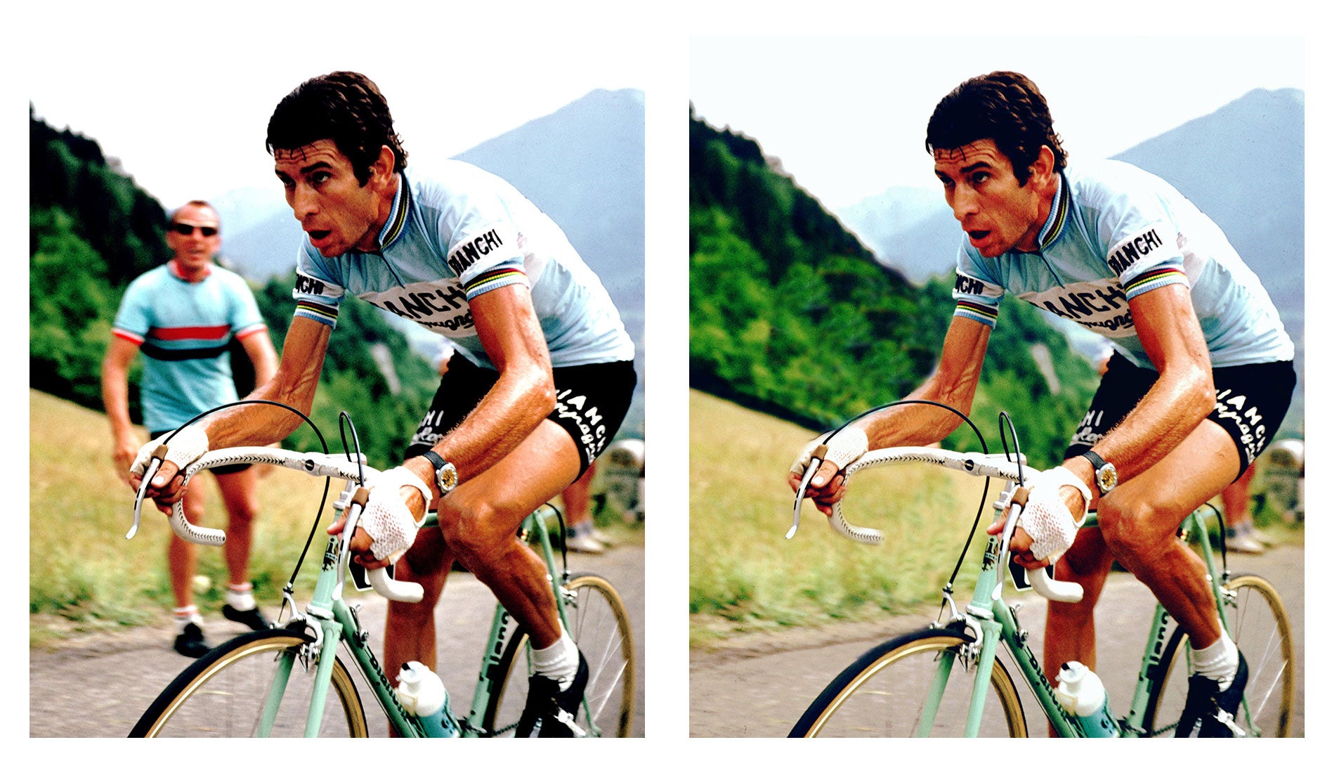 Felice Gimondi - 1975 Tour De France.  Photo:  PhotoSport International. uk usa asia