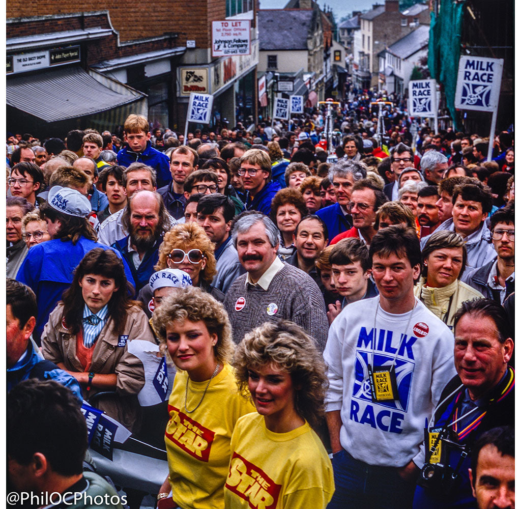 Milk Race 1987 - Great Malvern High Street
