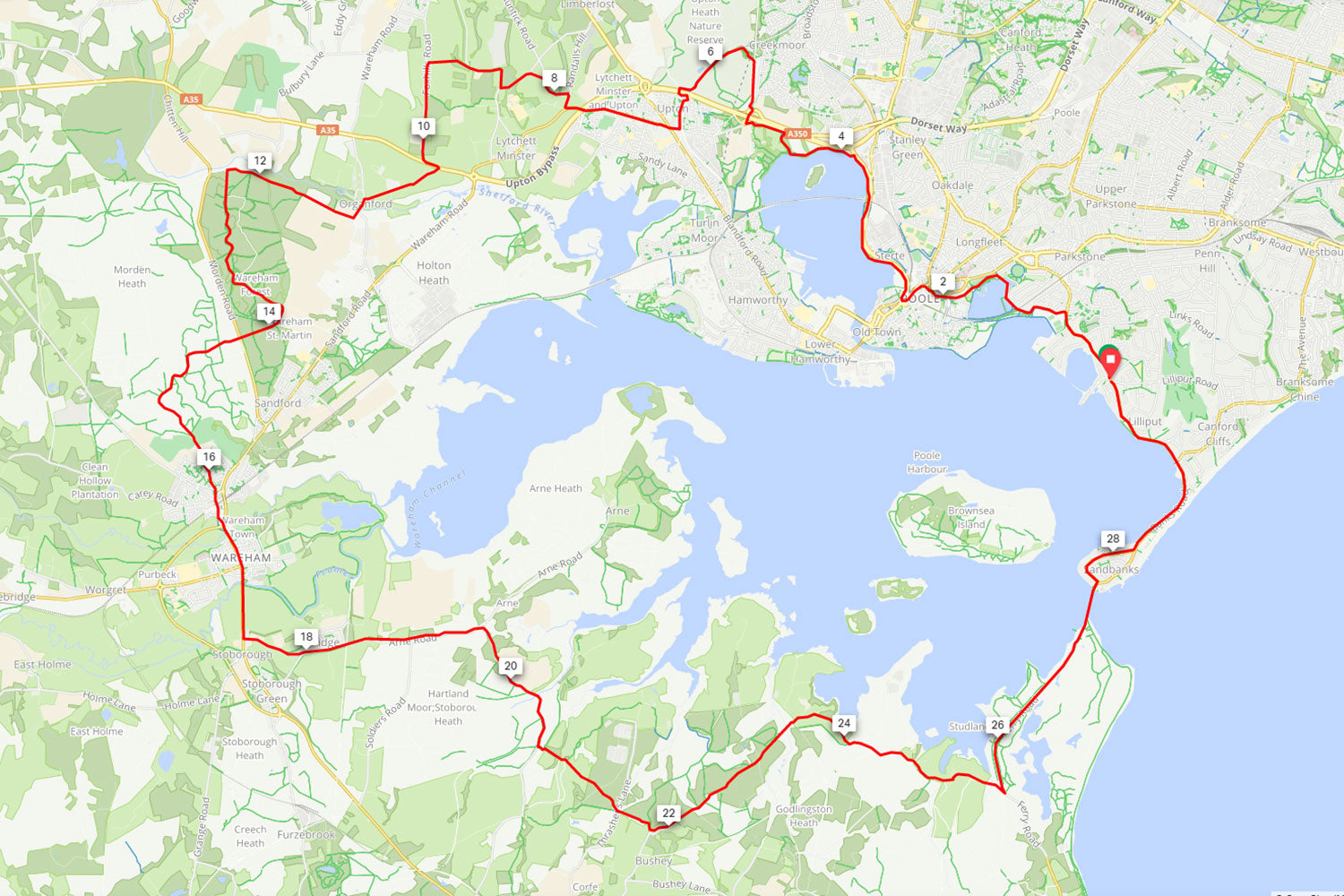 Rockets & Rascals monthly gravel ride route
