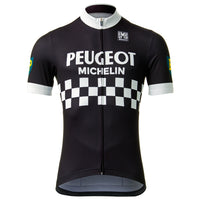 Peugeot BP Michelin Black Retro Jersey