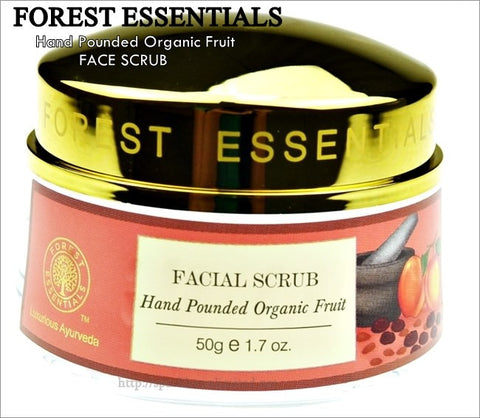 Forest Essentials Hand Pounded Organic Fruit Scrub