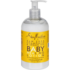 Shea Moisture Baby Healing Lotion Raw Shea Chamomile And Argan Oil - 12 Fl Oz