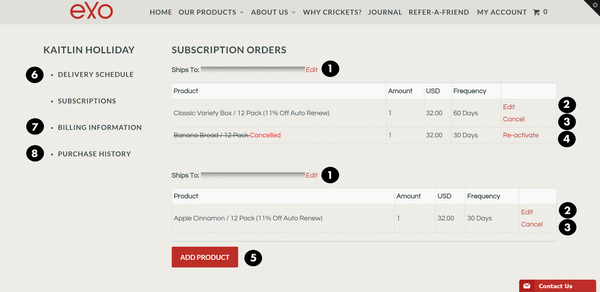 Subscription screenshot 2