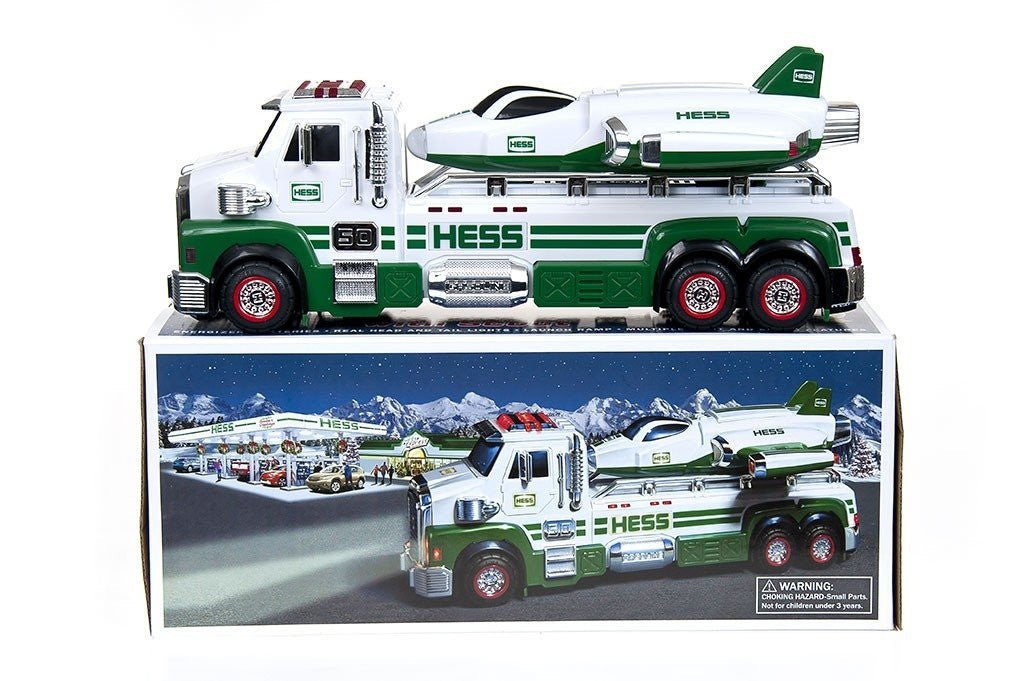 hess 2014 50th anniversary toy truck and space cruiser with scout