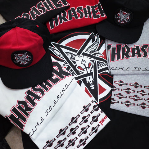 Independent x clearance thrasher hardware