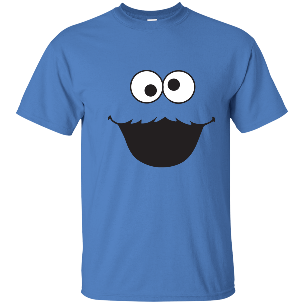 De waarheid vertellen in de buurt bewondering Sesame Street Cookie Monster face t-shirt, hoodie, LS