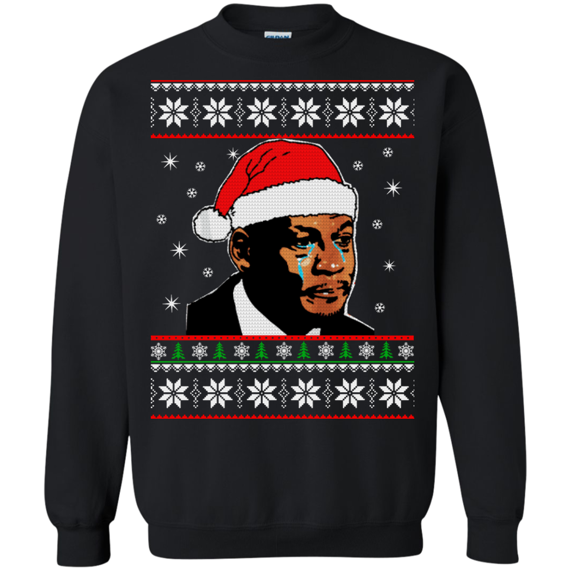 crying michael jordan christmas sweater