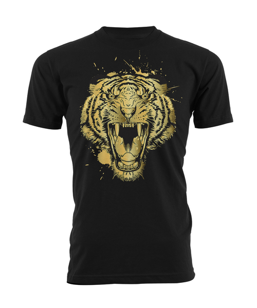 gold tiger shirt