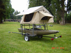 Trailer Racks Kit No Weld for Trailers and Pickup Truck Beds to mount a roof top tent