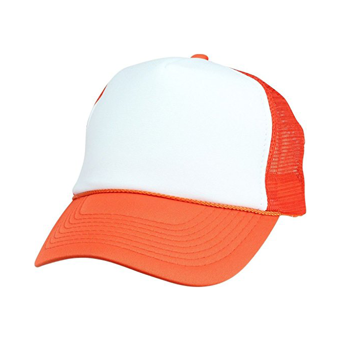 WOWOGO 2 Pack Kids Baseball Caps with Detachable Visor Baseball Hat Kids Outdoor Dustproof Hat 