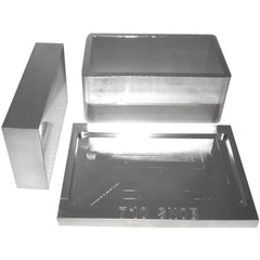 2.5" x 4.5" Rosin Press Aluminum Pre-Press Mold