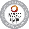 International Wine & Spirit Competition Silver Medal 2016