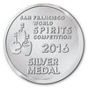 San Francisco World Spirits Compeition Silver Medal 2016