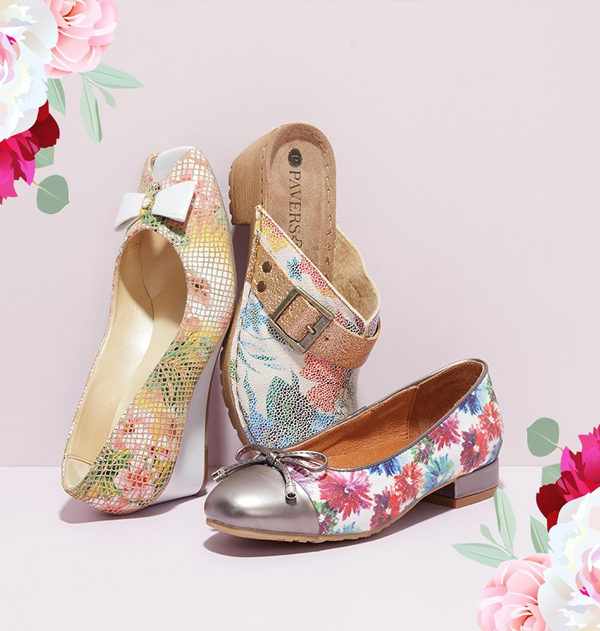 Flourish with Florals | Pavers Shoes