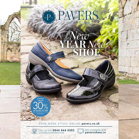 New Year, New Catalogue | Pavers Shoes