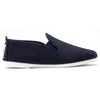 Mens Navy Eco Slip on Plimsoll