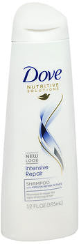Dove Shampoo, for Hair with More Severe Symptoms of Dryness or Damage, 12 oz