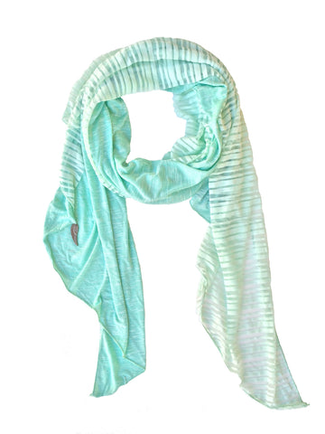 Donnie Charm Spring-Summer weight Splendid Scarf - Pale Mint Green