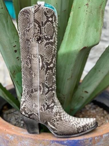 tall python boots