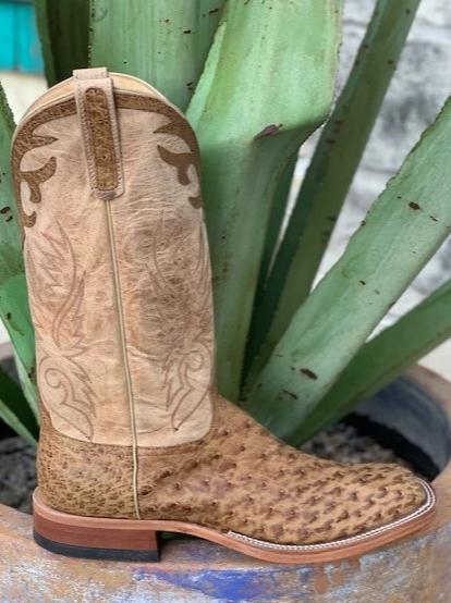 Full Quill Ostrich Western Boots 