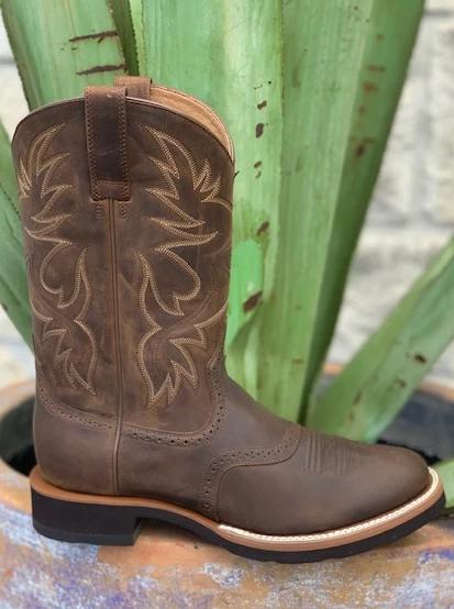 crepe sole western boots