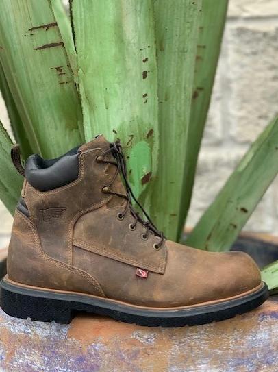 red wing soft toe boots