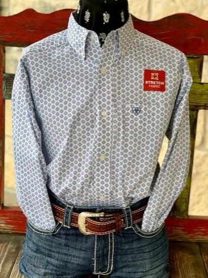 ariat white dress shirt