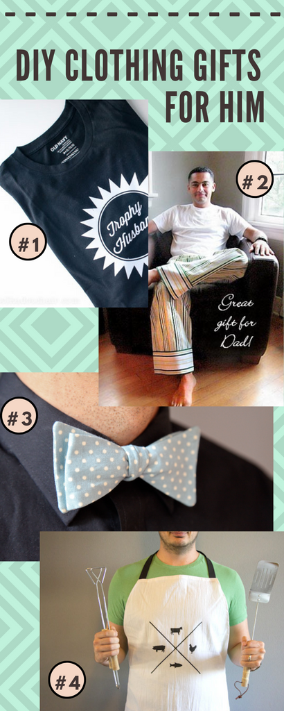 diy clothing gifts for him