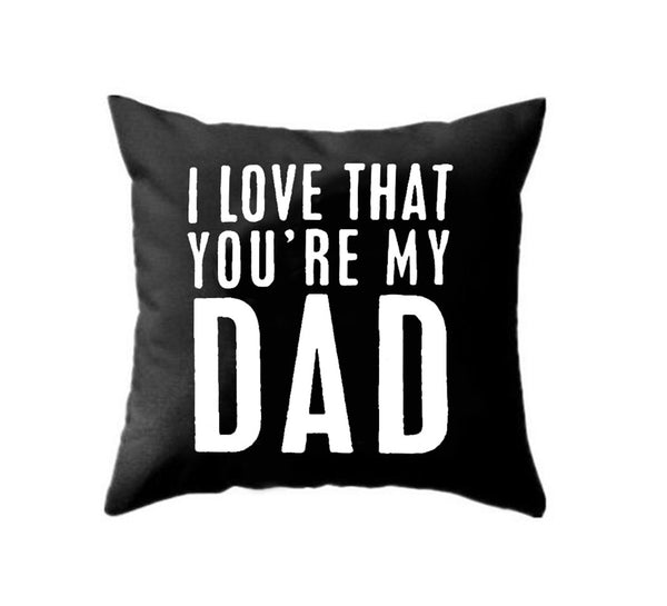 dad pillow cover