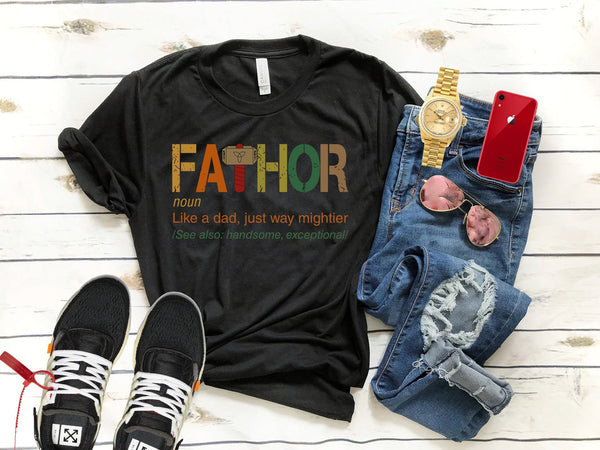 fa-thor dad shirt