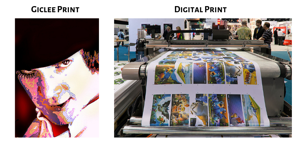 giclee vs digital print