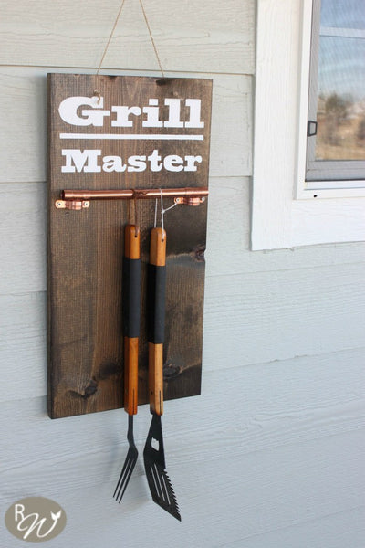 grill master hanging display