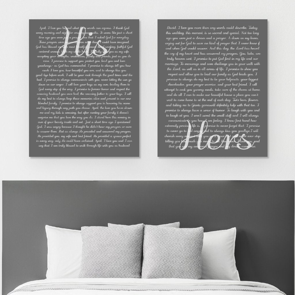 his and hers bedroom decor