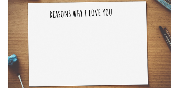 reasons you love him